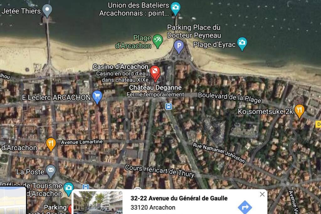 T2 Full Centre At 7 Min From The Beach Arcachon Esterno foto